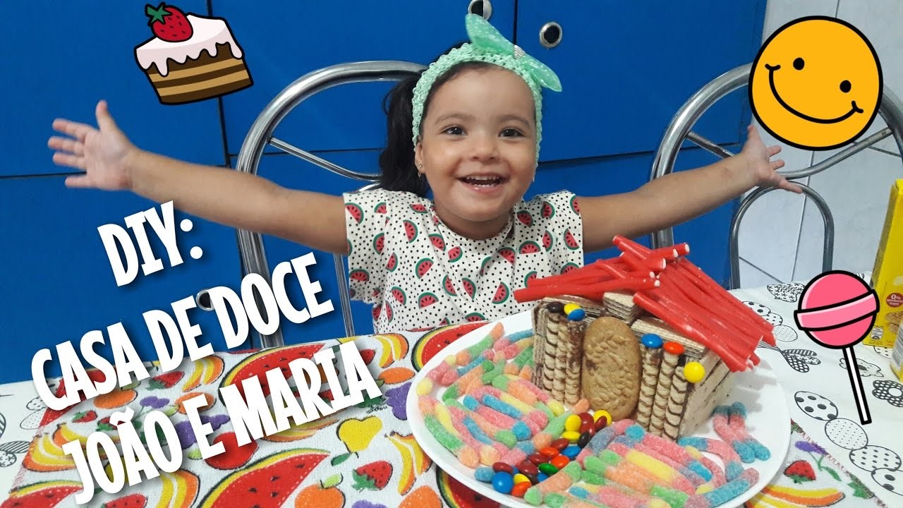 DIY: CASA DE DOCE (JOÃO E MARIA)