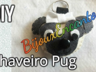DIY Chaveiro PUG