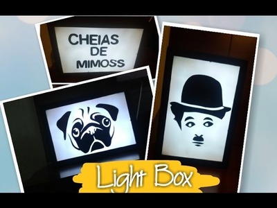DIY - Light Box. Caixa de luz