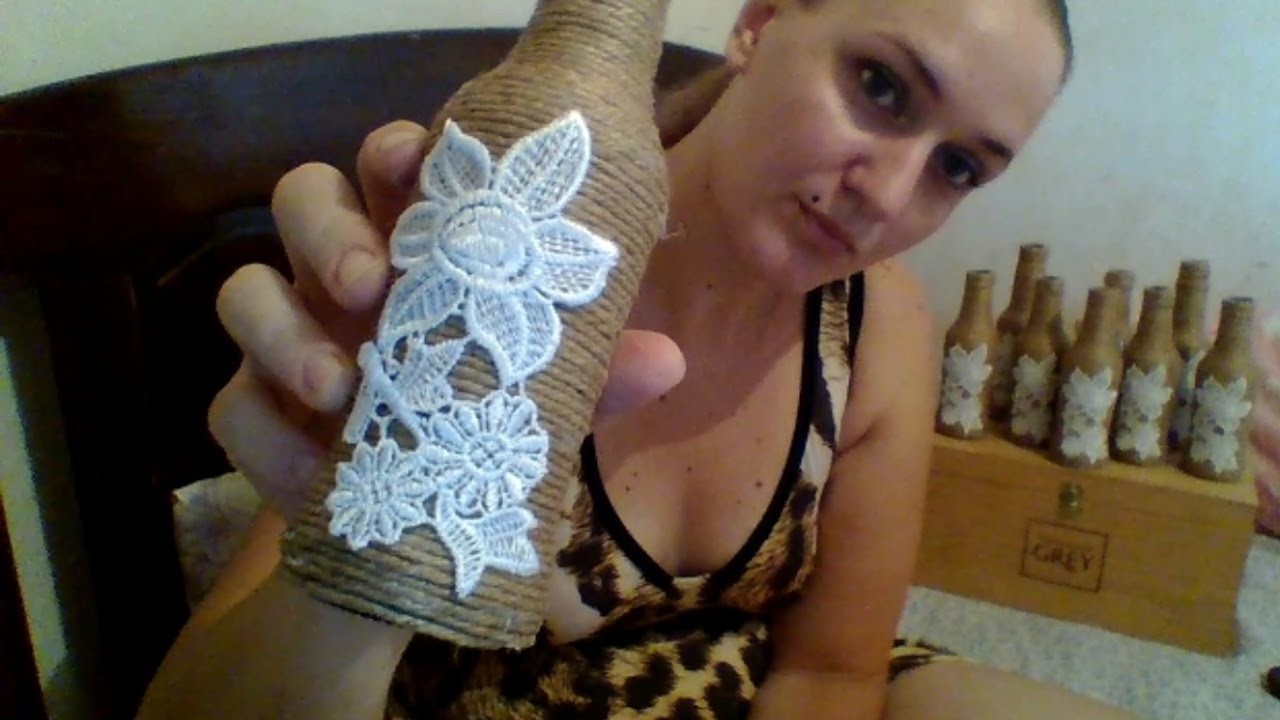 Garrafinhas DIY Casamento