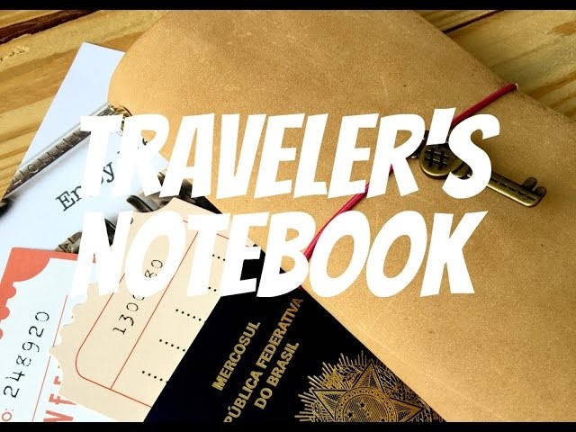 Como fazer capa de couro para traveler's notebook
