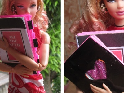 BARBIE VOLTA AS AULAS! CADERNO DIY