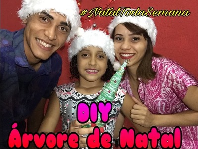 DIY - Árvore de Natal. #NatalTodaSemana 