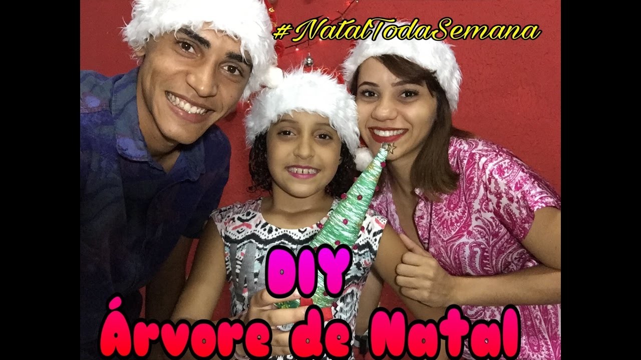 DIY - Árvore de Natal. #NatalTodaSemana 