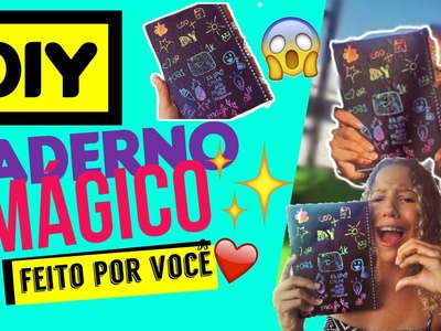 DIY - CADERNO MÁGICO | Lays Araújo ♥