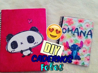 DIY CADERNOS FOFOS