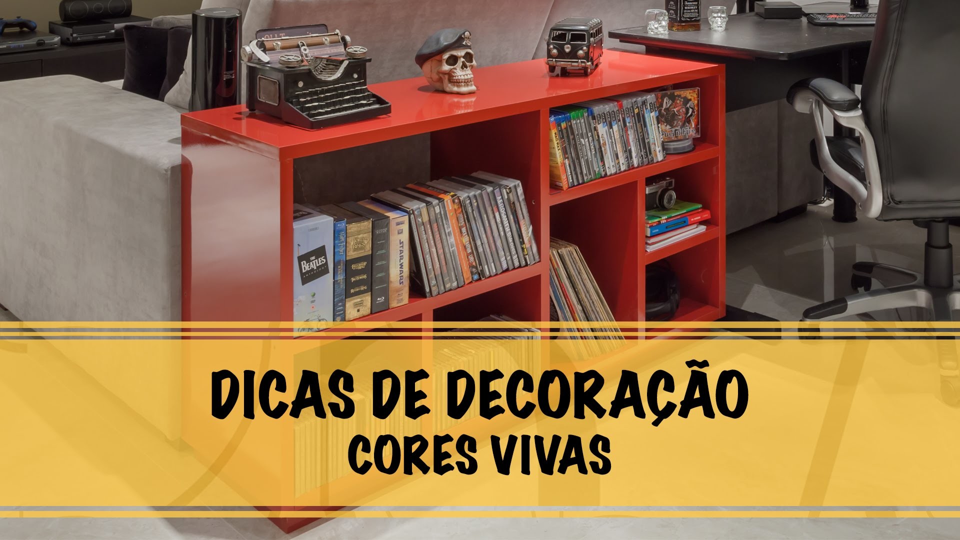 Dicas de Decoração - Cores Vivas