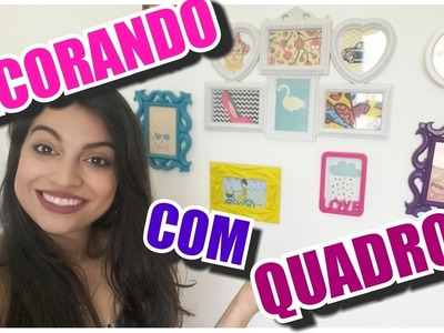 DIY - Decoração com quadrinhos