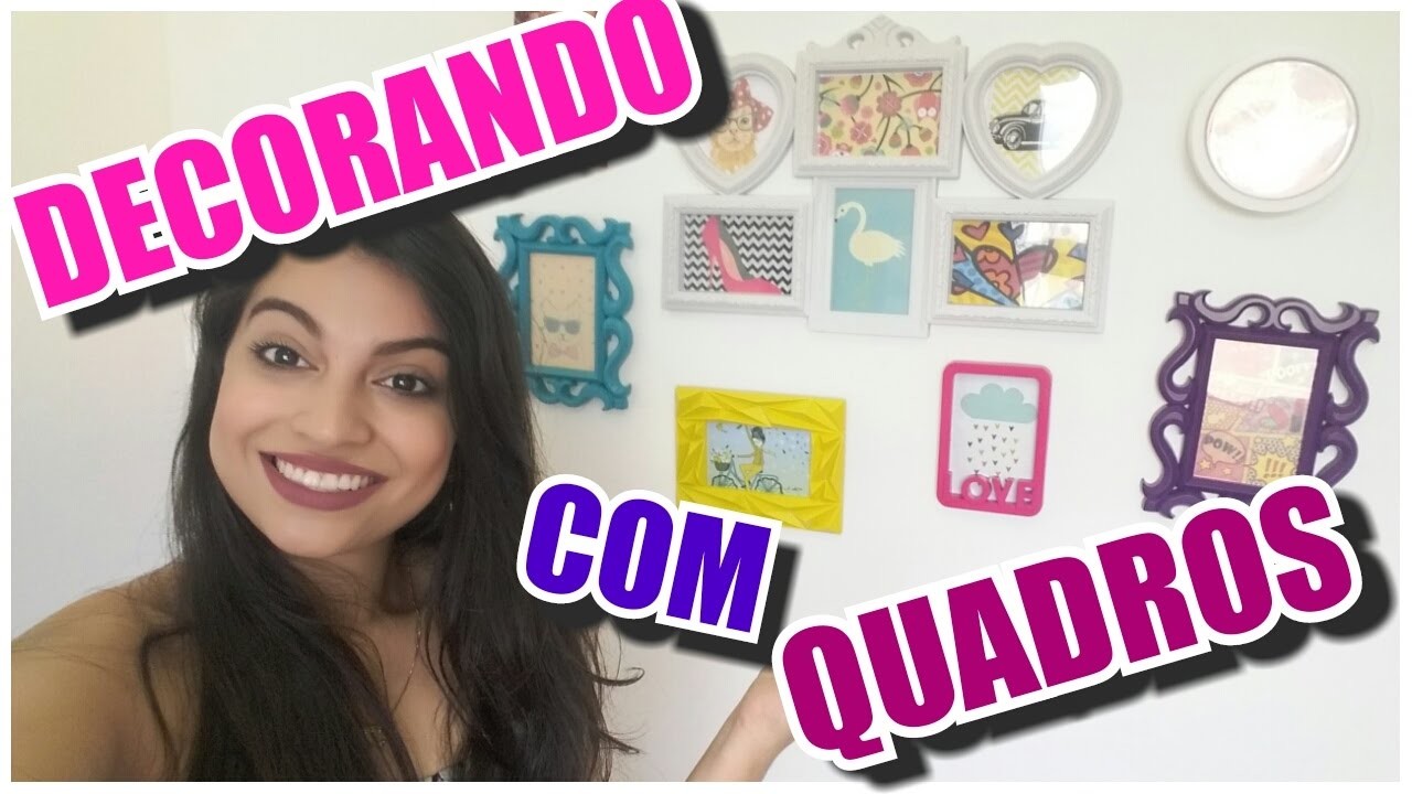 DIY - Decoração com quadrinhos