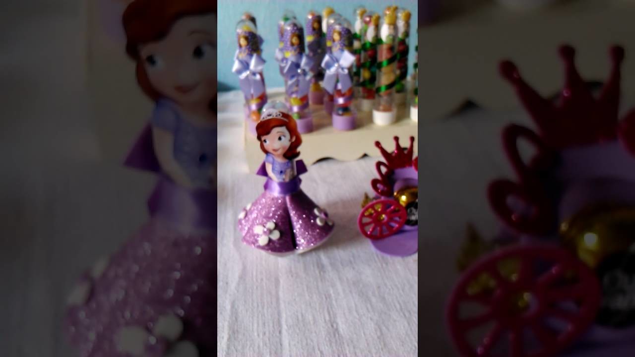 Decoração princesa Sofia.