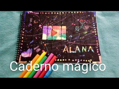 DIY: Caderno mágico !!!.Faça você mesmo