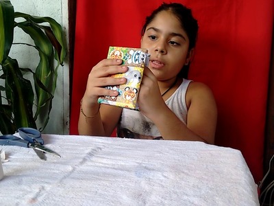DIY COMO FAZER UMA AGENDAR DE PAPELÃO _LARISSA ARAÚJO
