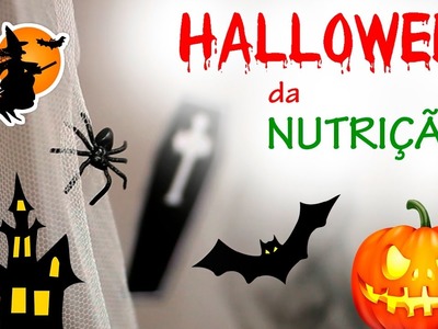 Halloween da Nutrição - Decoração e comidinhas assustadoramente saudáveis