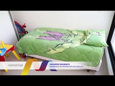 MANHÃ TOTAL -  Varandas gourmets: tendência no mundo da decoração