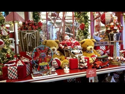 Decoração de Natal dos Balões 2016 no shopping ficou muito show, linda e encantadora