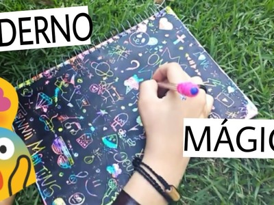 DIY - CADERNO MÁGICO | #semanavoltaasaulas