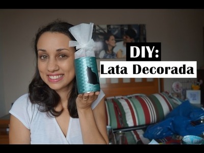 DIY: lata decorativa para festa de aniversário