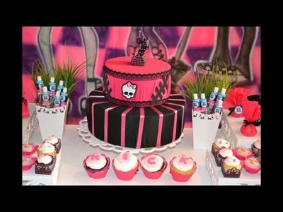 Ideias decoração festa Aniversário Monster High