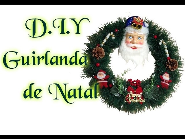 Decoração de natal (Guirlanda de natal)