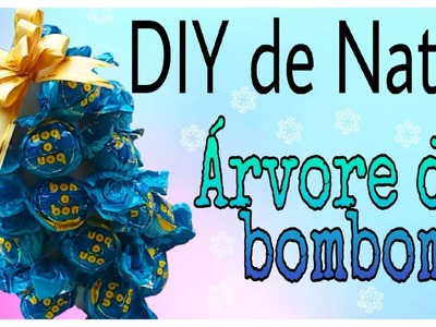 DIY DE NATAL - ÁRVORE DE BOMBOM! ????????