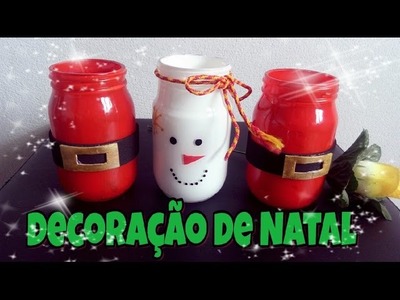 DIY_POTINHOS DE DECORAÇÃO DE NATAL #espacodasamigasblog