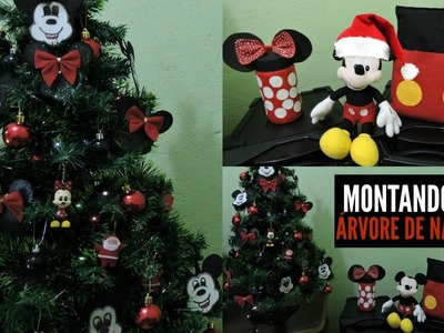 Montando a Árvore de Natal | Decoração Mickey + Minnie #EspecialdeNatal