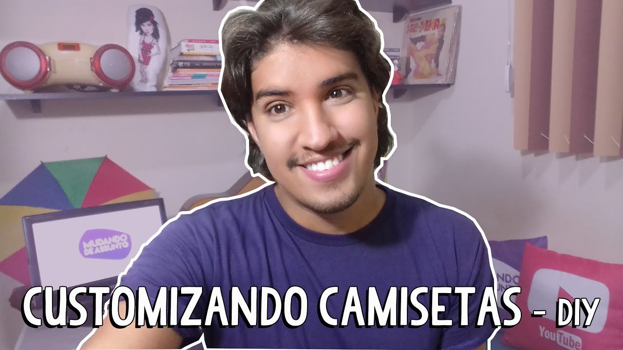 CUSTOMIZANDO CAMISETAS - DIY