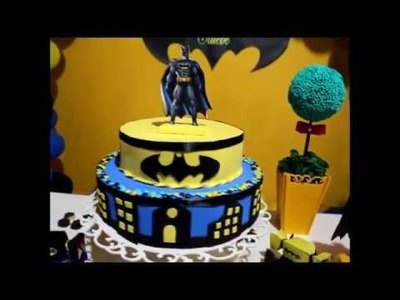 Decoração de festa do batman - Festa de 7 anos (Batman)