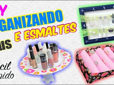 DICA FÁCIL DIY????BORA ORGANIZAR ESSA BAGUNÇA NA PENTEADEIRA❓????