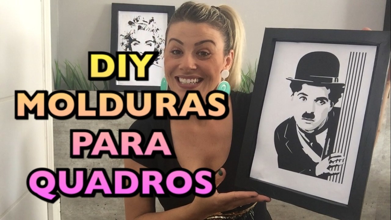 DIY MOLDURAS PARA QUADROS