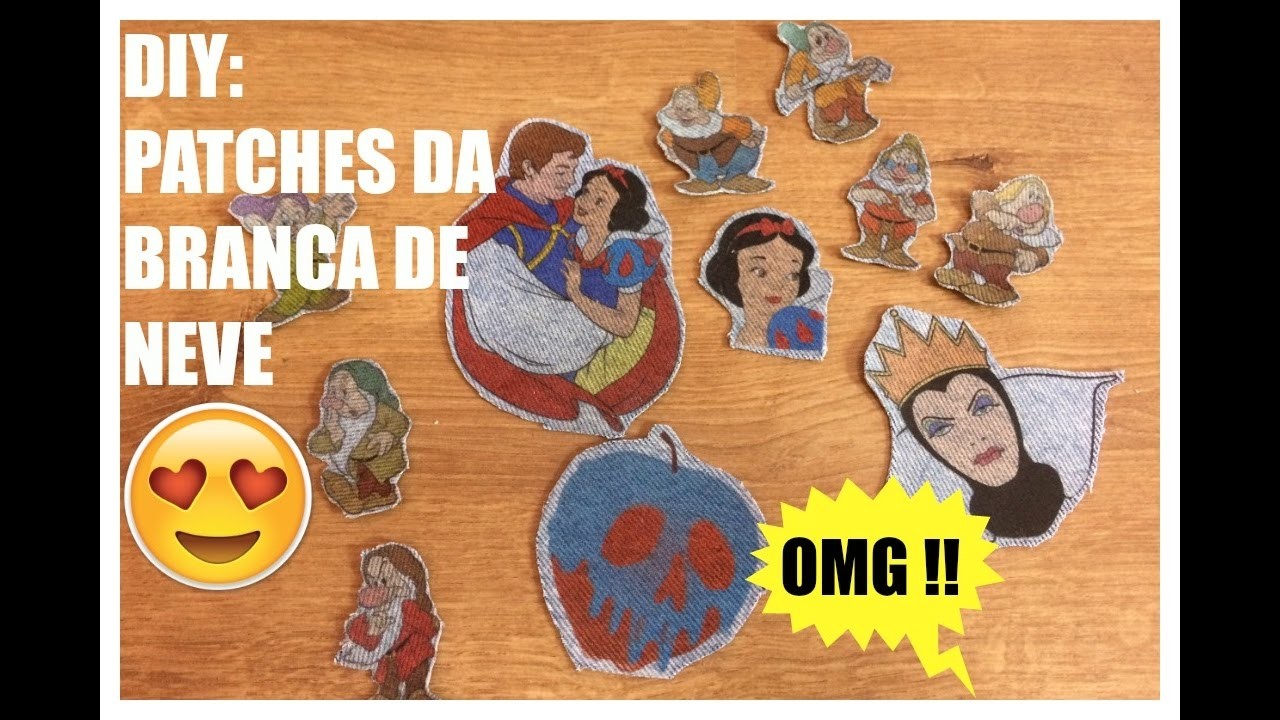 DIY: Patches da Branca de Neve