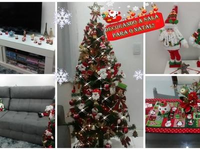 Decorando a sala para o Natal 2016