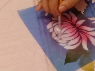 STENCIL LITOARTE - ST 107 CRISÂNTEMOS