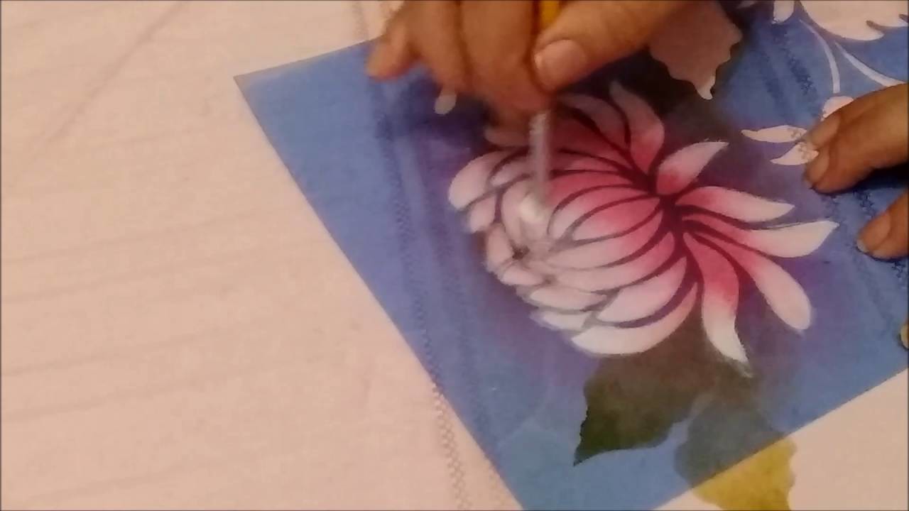 STENCIL LITOARTE - ST 107 CRISÂNTEMOS