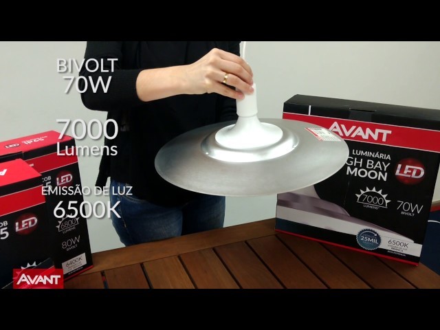 Luminária LED High Bay Moon