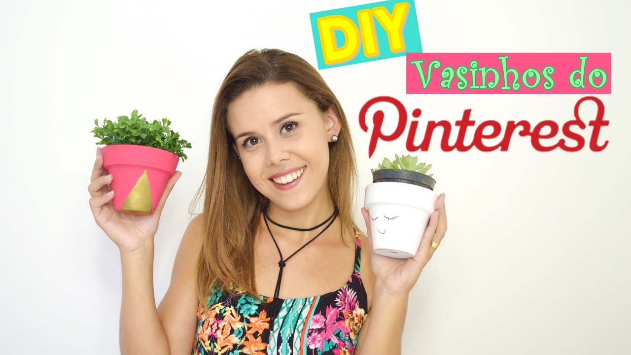D.I.Y: Vasinhos do PINTEREST ♥