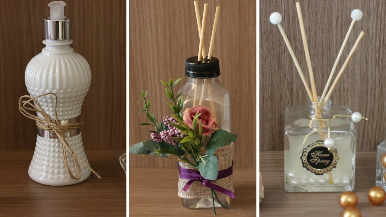 DIY - Como decorar e perfumar sua casa - Aromatizador de ambientes  #clubedacasa