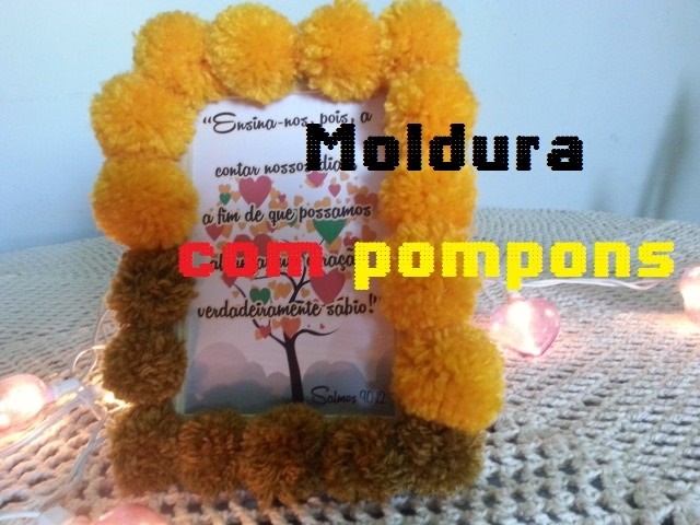 Diy Quadro Decorativo - #pompommania - Decoração Criativa