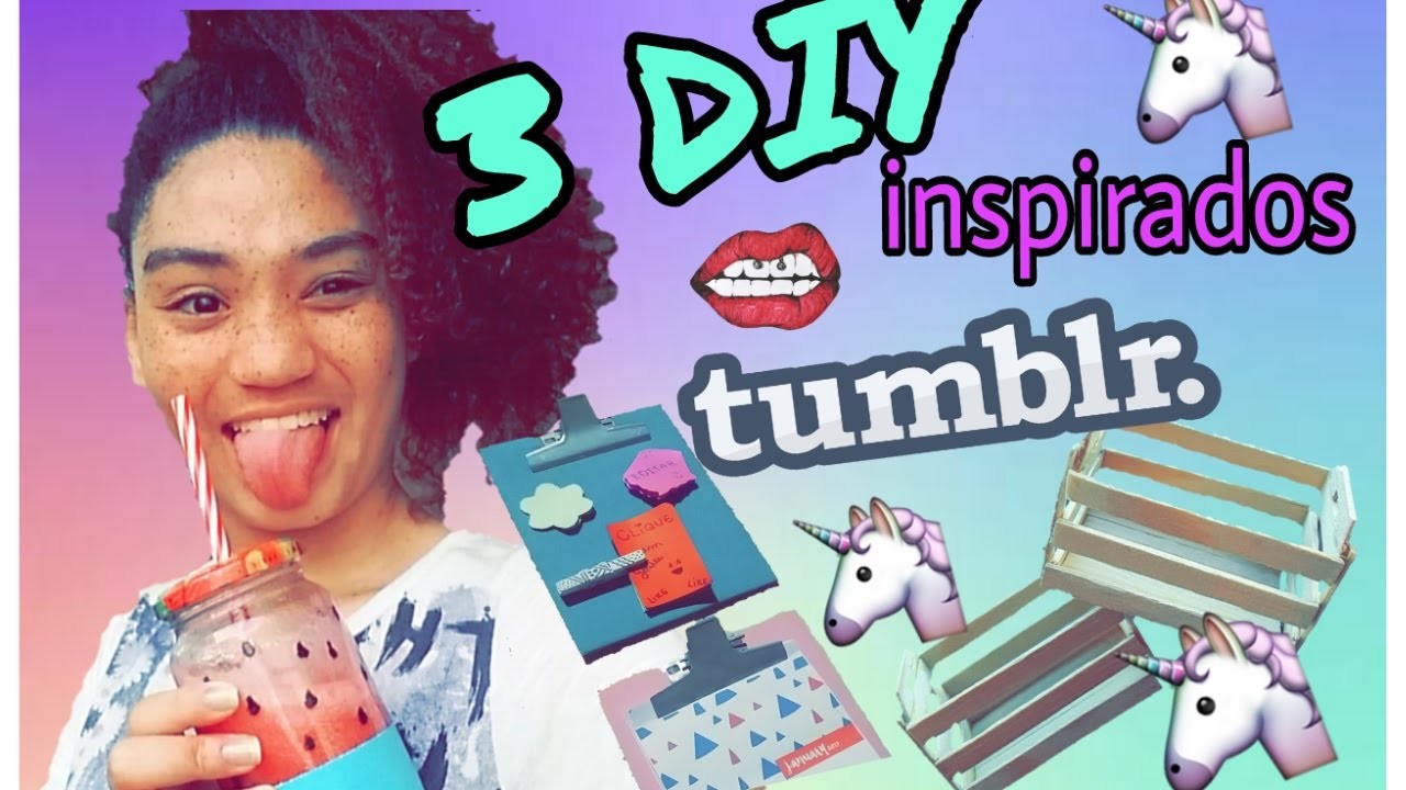 3 DIY Inspirados no Tumblr.Pinterest