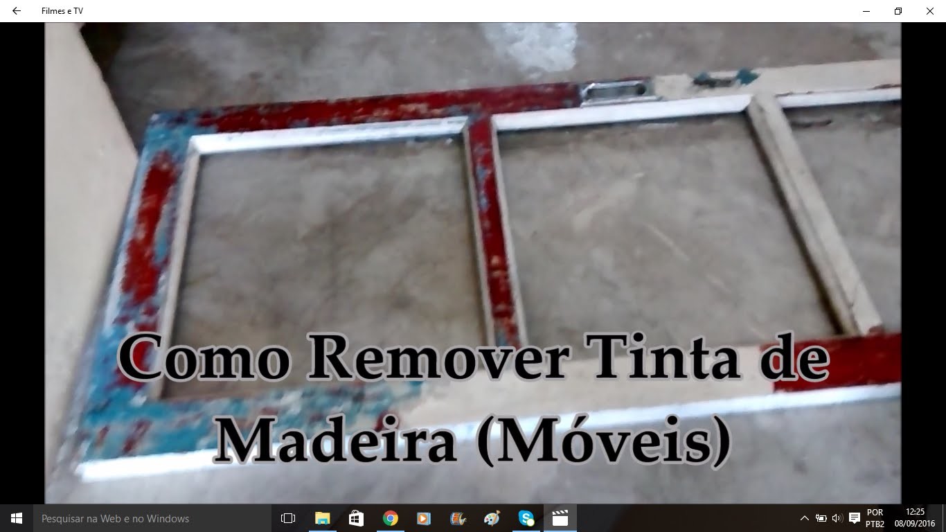 Diy | Como Remover Tinta da Madeira. Por Carla Oliveira