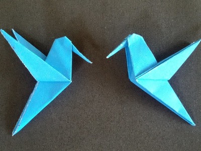 Origami: Beija Flor Simples