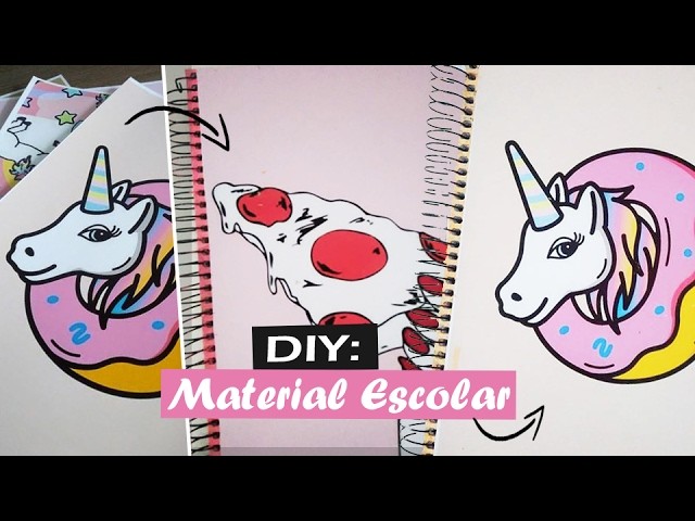 DIY: MATERIAL ESCOLAR