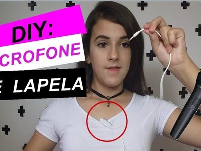 DIY : Microfone De Lapela - Como Melhorar o ÁUDIO