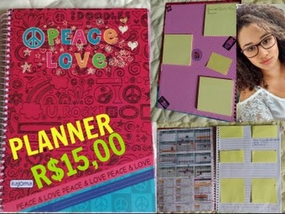 COMO FAZER PLANNER GASTANDO APENAS R$15,00