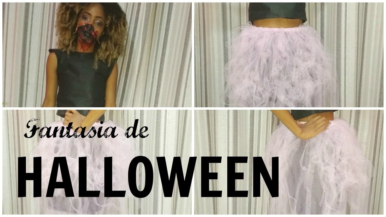 DIY - FANTASIA DE HALLOWEEN ( PARTE 2 )