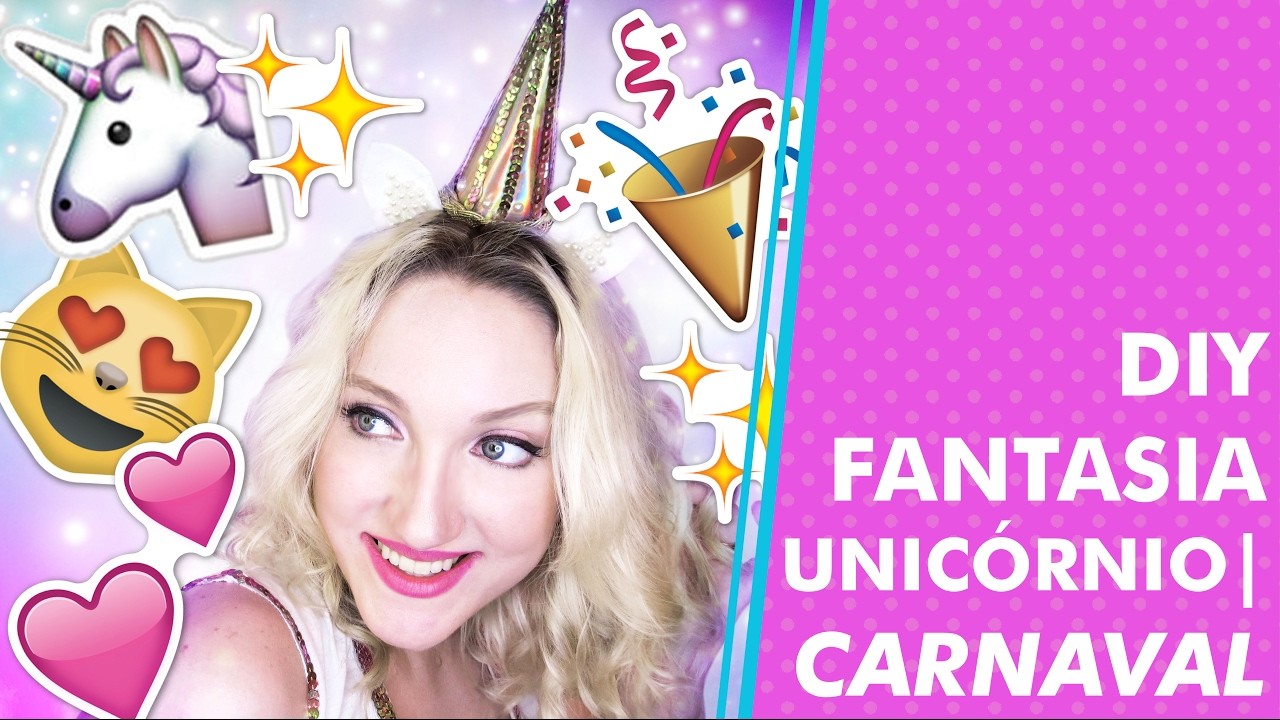 DIY FANTASIA UNICÓRNIO | CARNAVAL
