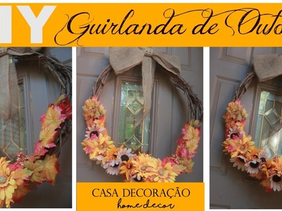 DIY (Guirlanda de Outono)