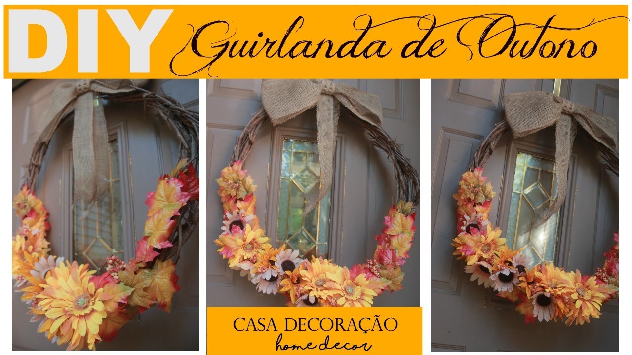 DIY (Guirlanda de Outono)