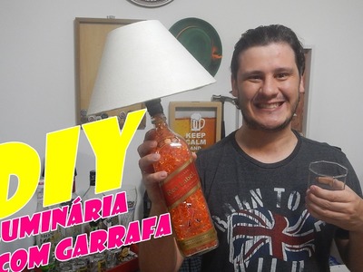 DIY LUMINÁRIA COM GARRAFA + SORTEIO