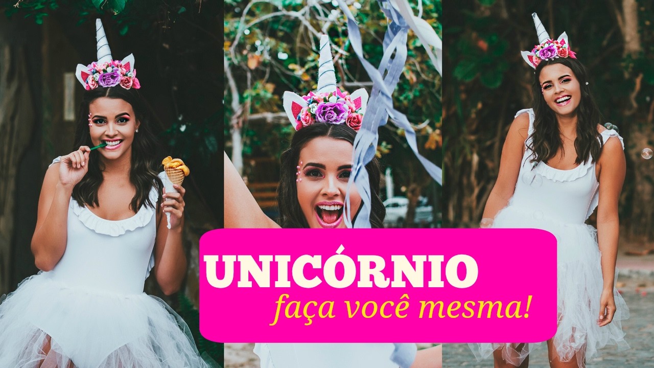 Fantasia de Unicório - DIY de CARNAVAL | Armário de Madame